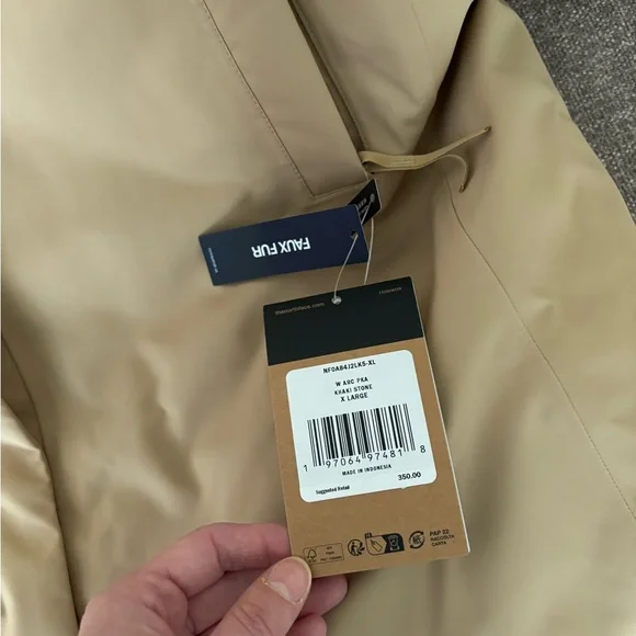 The North Face Women's Tan Parka - Picture 3 of 3